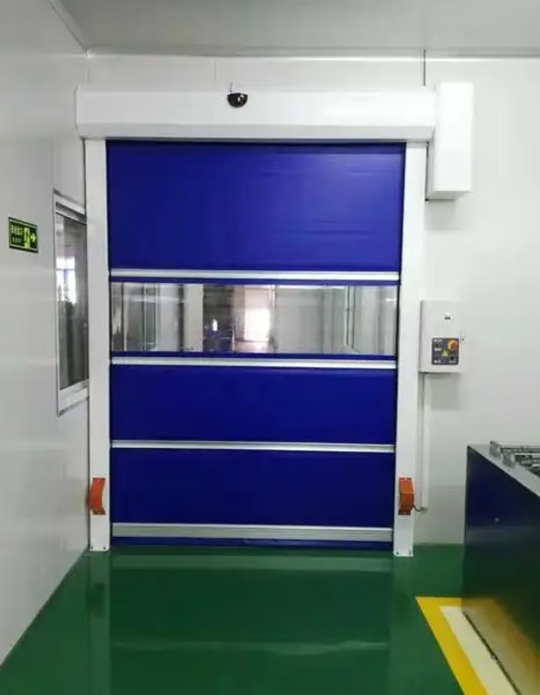 宁波海天塑机集团工厂快速门